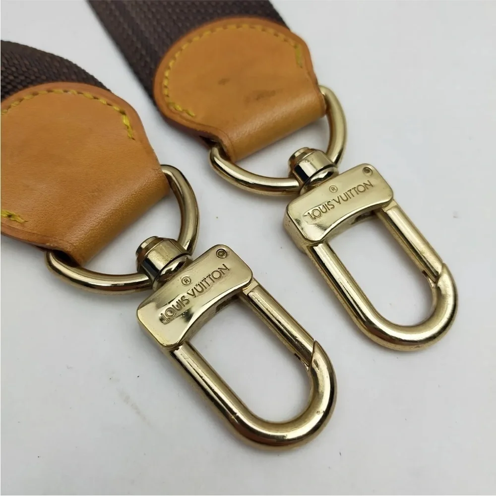 Louis Vuitton Brown Adjusted Bag Strap